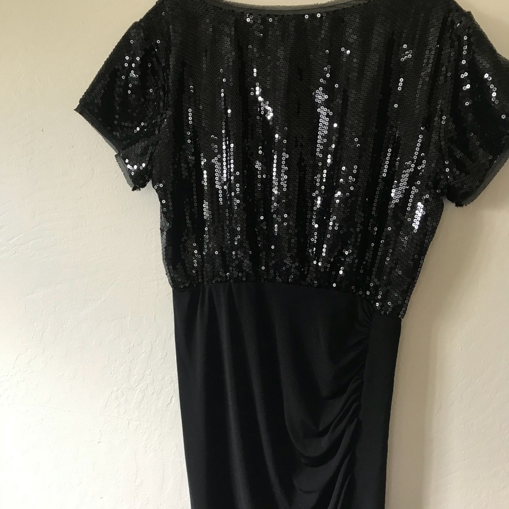 BCBGeneration black sequin dress